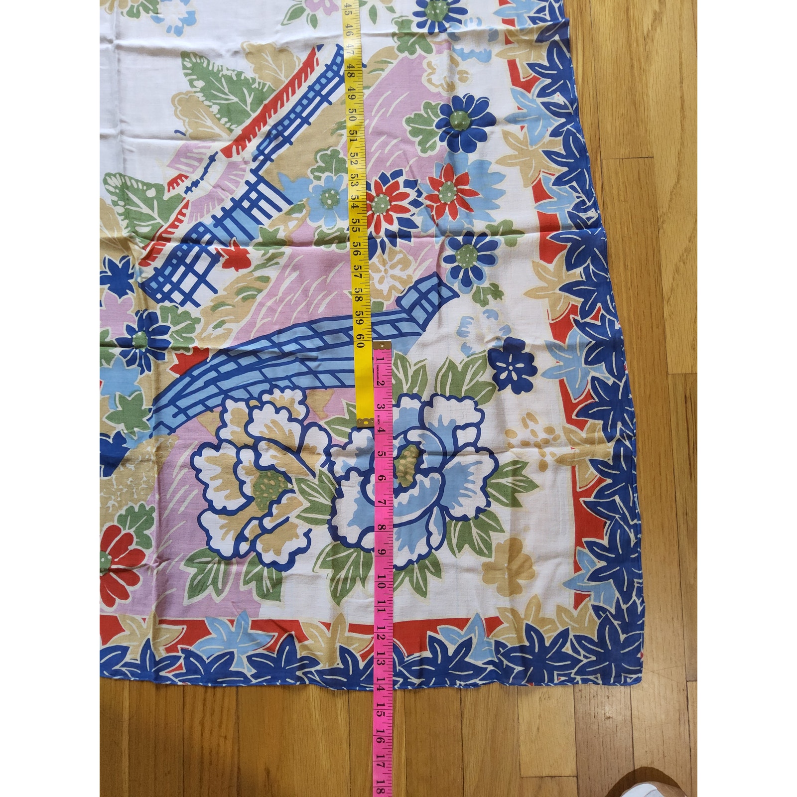 One Hundred Stars Floral Scarf Wrap — image 4 of 5